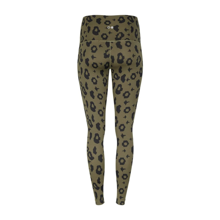 boochen eco-friendly leggings in green leopard, sustainable fashion, sustainable leggings, yoga, nachhaltige leggings im grün Leopard