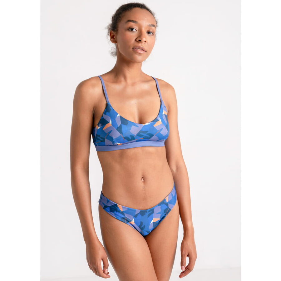 Surin Bikini Bottom reversible in Violet Feather - bikini