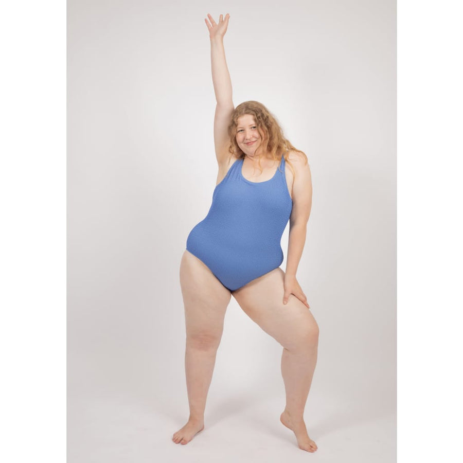 Bingin Swimsuit in Aqua - swimsuit