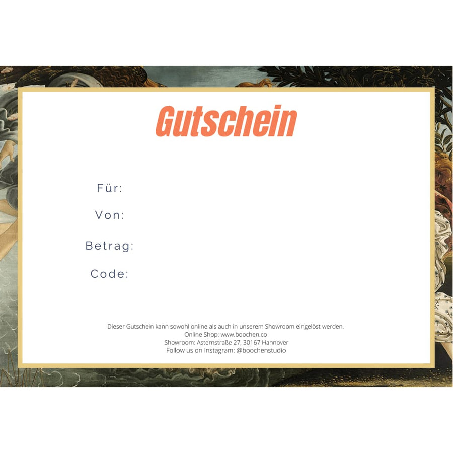 boochen Giftcard - gift card