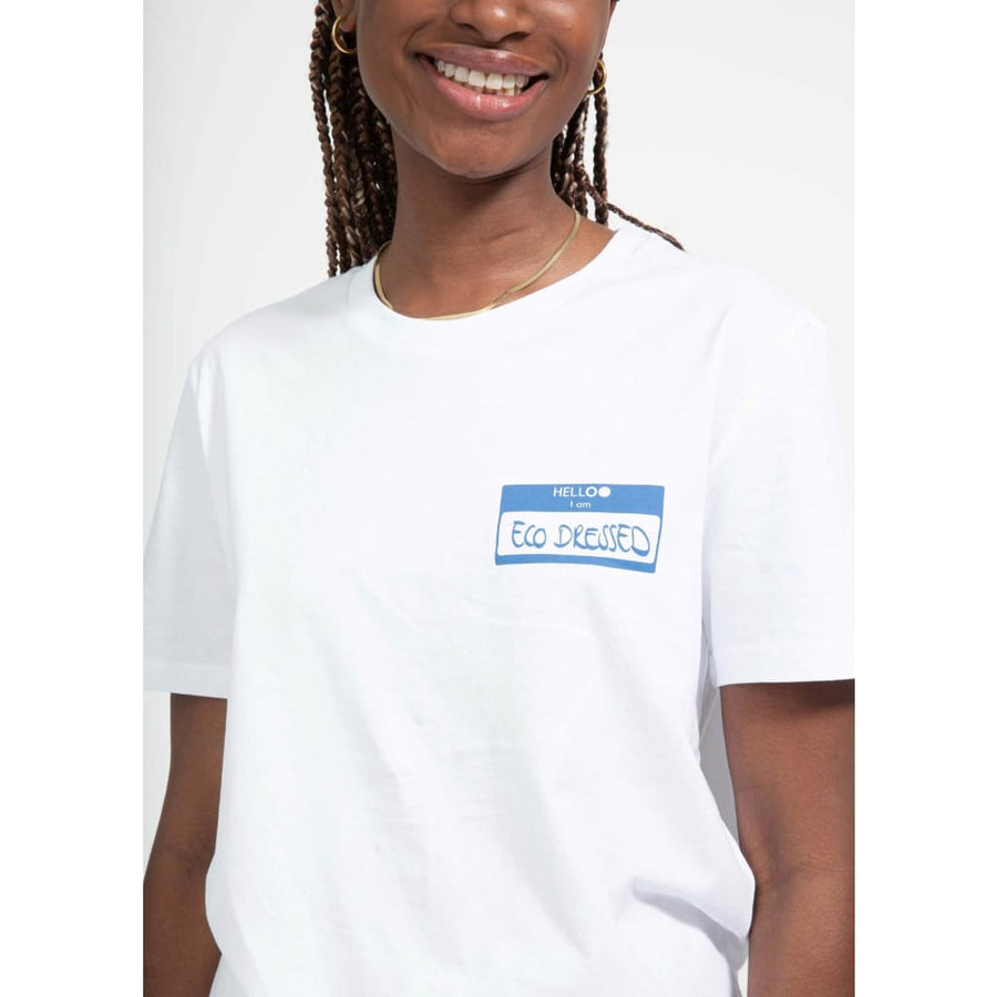 boochen sustainable Eco dressed T-Shirt white nature