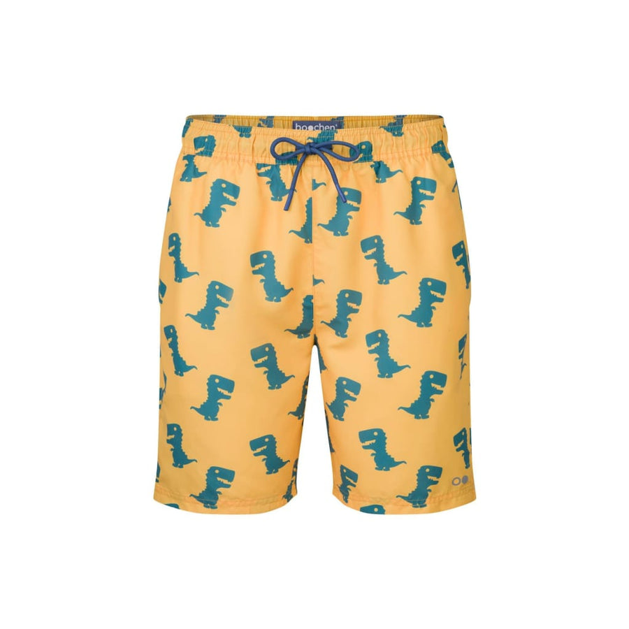 boochen eco man's boardshorts, sustainable boardshorts, beachshorts, nachhaltige badehose dino print