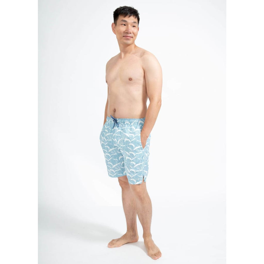 boochen eco man's boardshorts, sustainable boardshorts, beachshorts, nachhaltige badehose oceanwaves