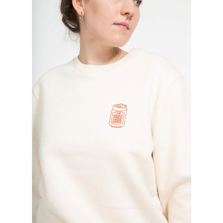 boochen sustainable sweater nature raw yogawear unisex