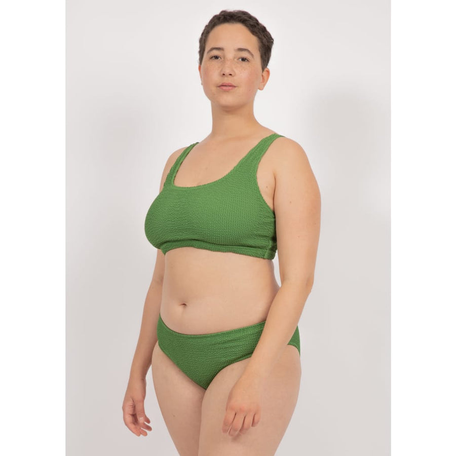 Maui Bottom in Jade - bikini bottom