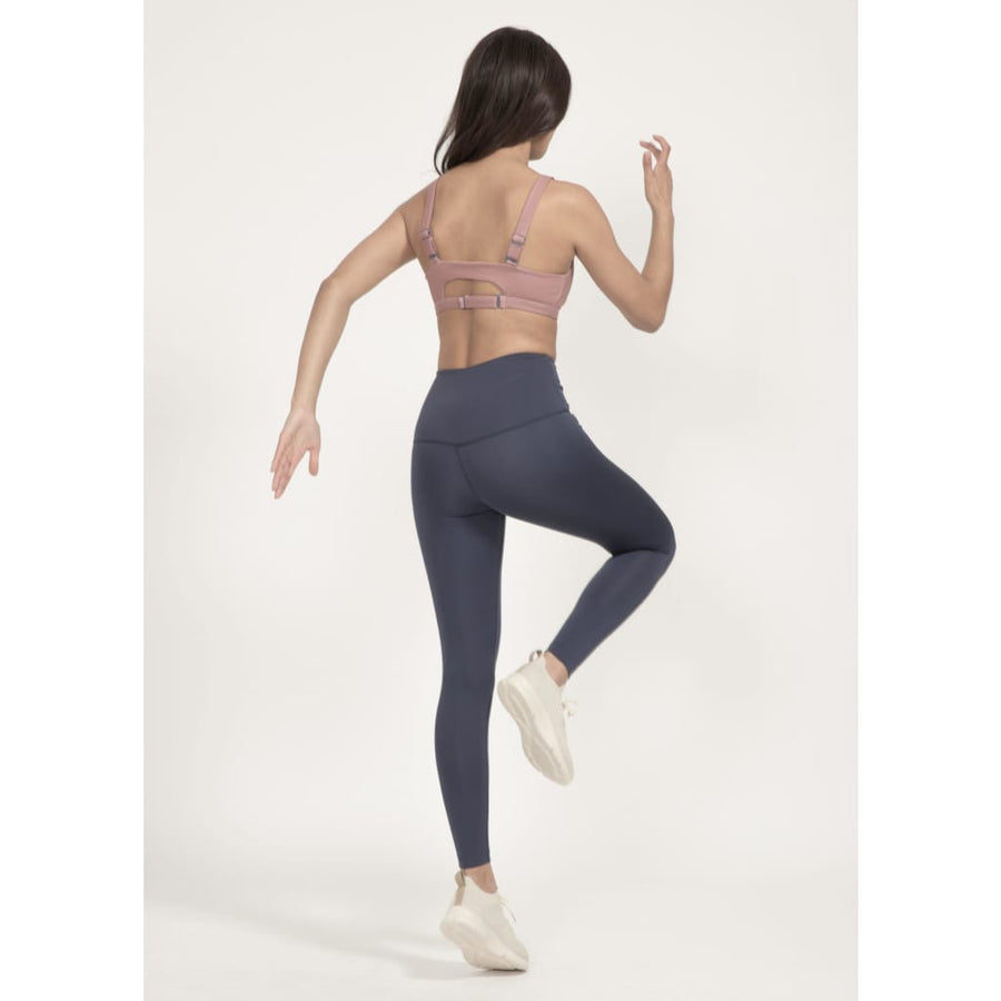 High-Rise Leggings in Midnight blue - boochen eco-conscious surfwear