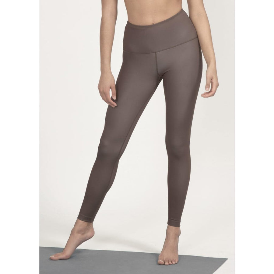 High-Rise Leggings in Mocha - boochen eco-conscious surfwear